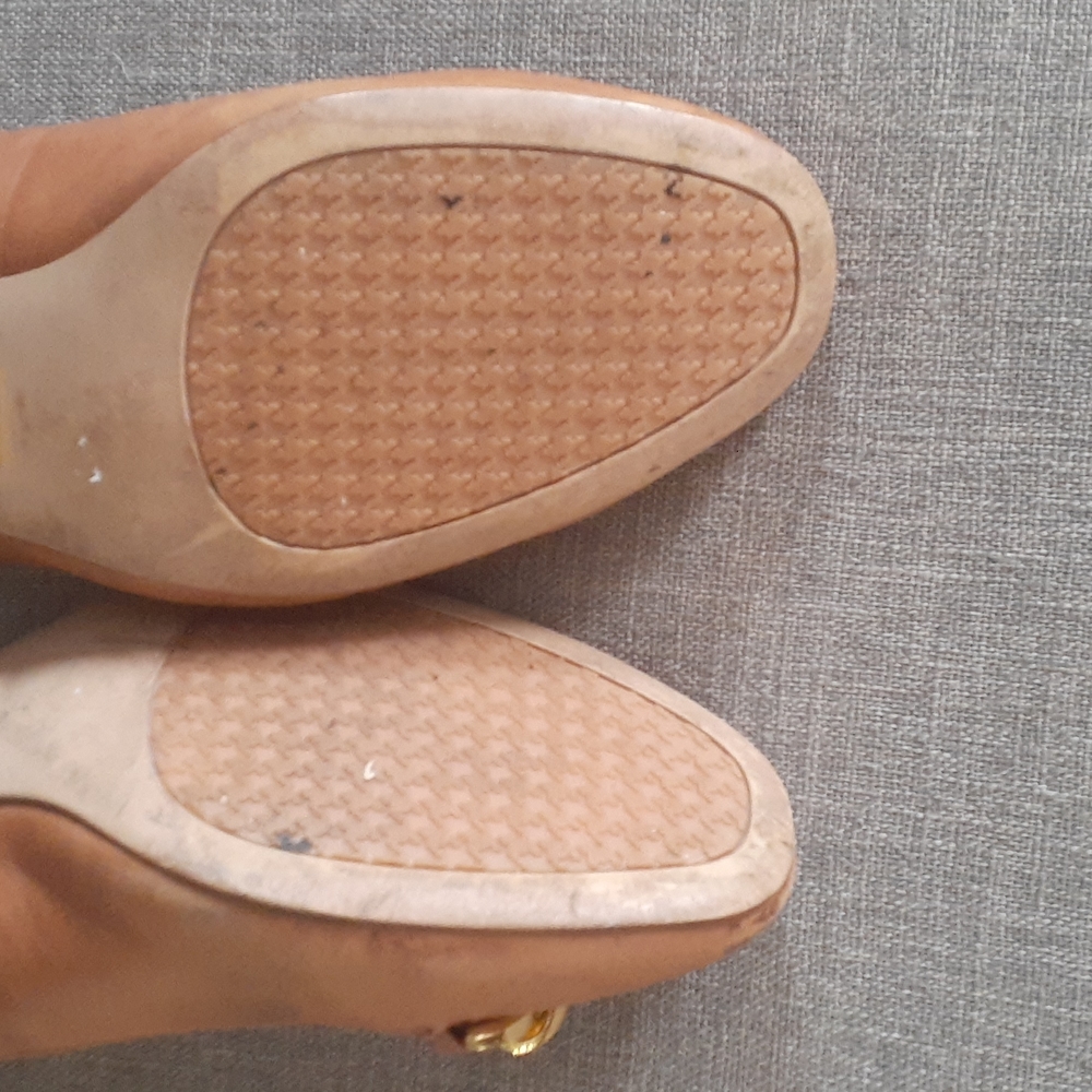 Lauren ralph Lauren tan leather pumps shoe size 10B - Picture 11 of 16